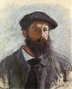 Claude Monet Self-Portrait with a Beret Spain oil painting artist